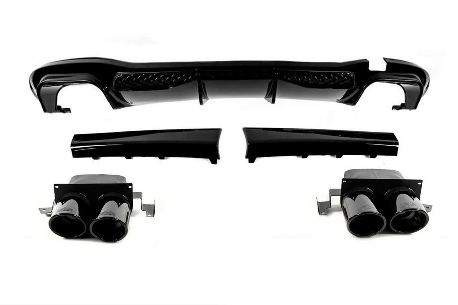 Mercedes S-class W223 2020– BRB bakre diffuser med avgasändrör Image