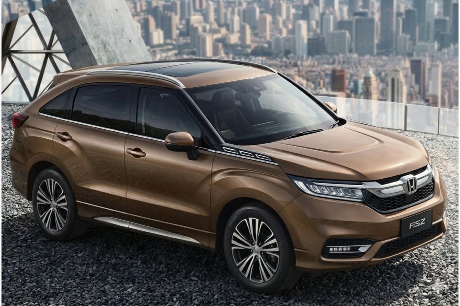 Honda UR-V 2016– OEM kromade takrails (aluminium) Image