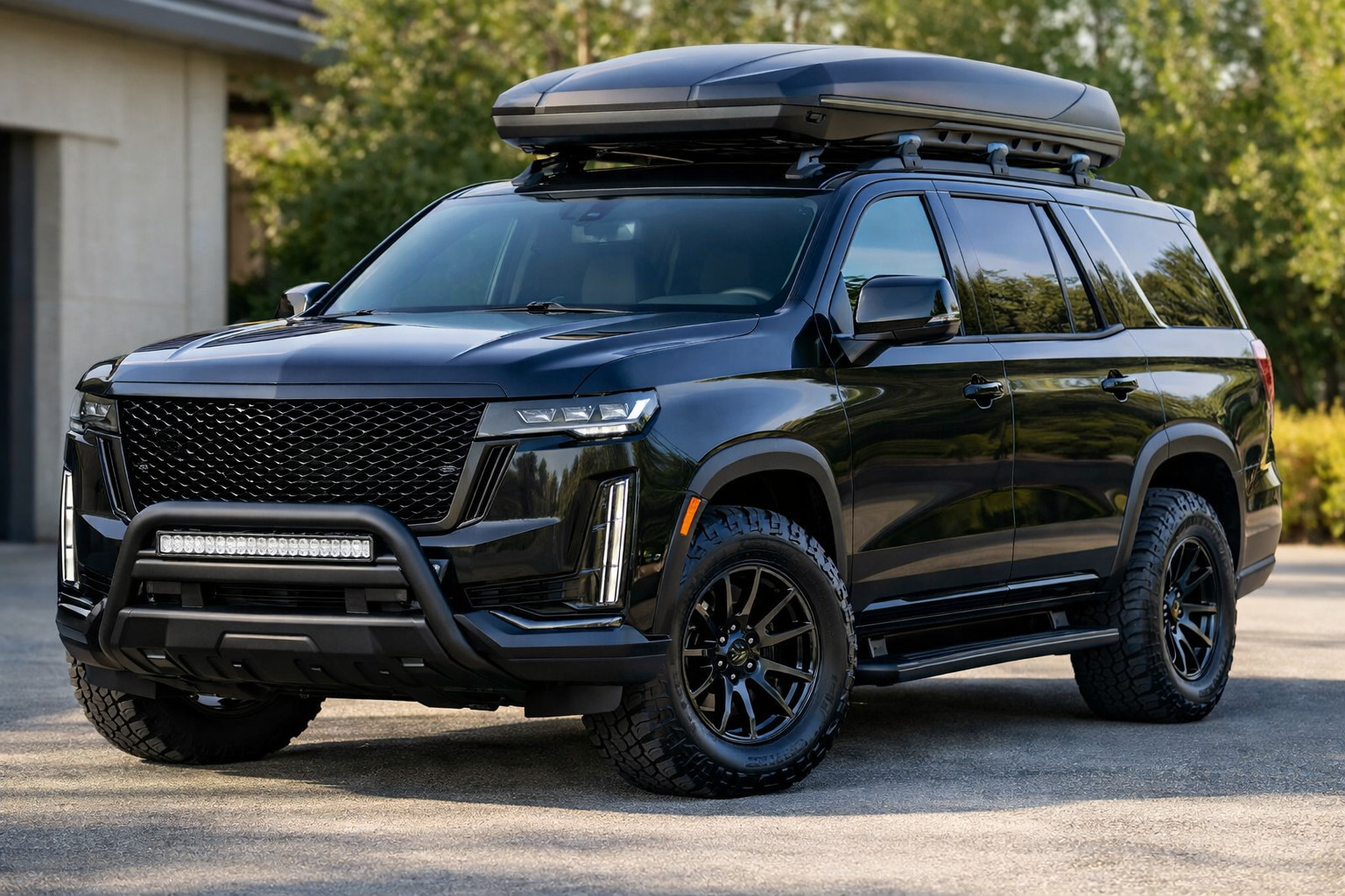 Praktisk uppgradering av Cadillac Escalade 2020+ utan att överdriva utseendet