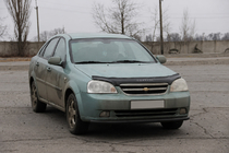Chevrolet Lacetti 2003–2024 Frontbåge ST008 Black (42 mm, rostfritt stål) foto 2