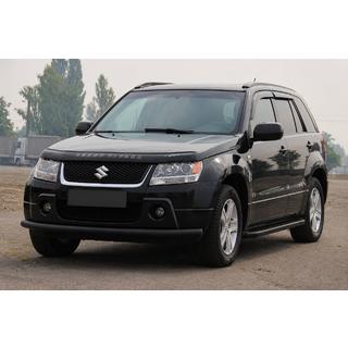 Främre skyddsbåge ST008 Black (rostfritt stål) Suzuki Grand Vitara 2005–2017 foto 4