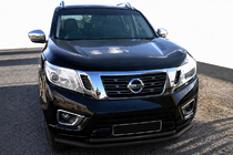 Nissan Navara/NP300 2016– Frontbåge ST014 Black (rostfritt stål) foto 1