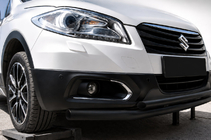 Suzuki SX4 S-Cross 2013–2016 Frontbåge ST014 Black (rostfritt stål) foto 1