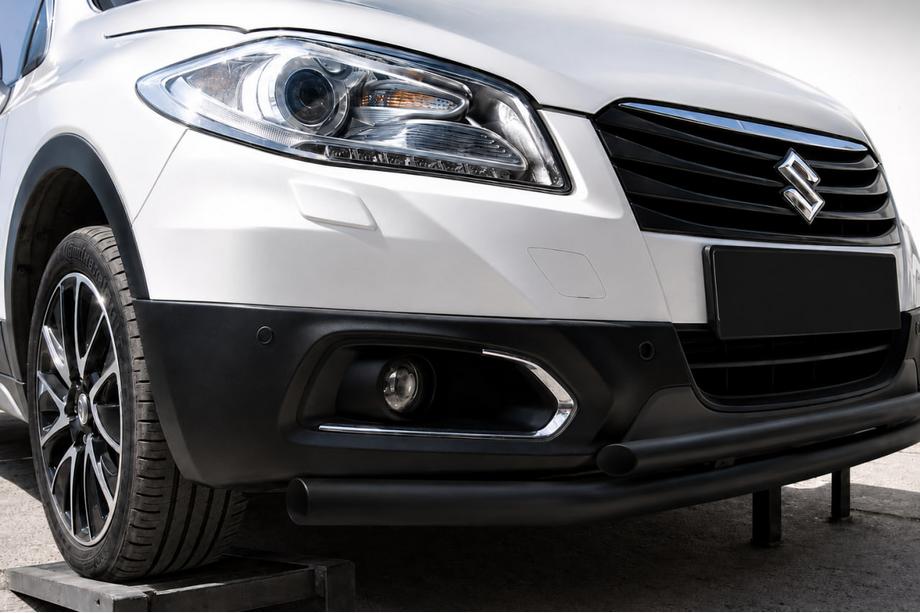 Suzuki SX4 S-Cross 2013–2016 Frontbåge ST014 Black (rostfritt stål) Image