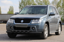 Suzuki Grand Vitara 2005–2017 Frontbåge ST015 Black (rostfritt stål) foto 3