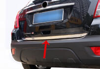 Opel Mokka 2012–2021 Kromlist till baklucka (rostfritt stål) Carmos - turkiskt stål foto 1