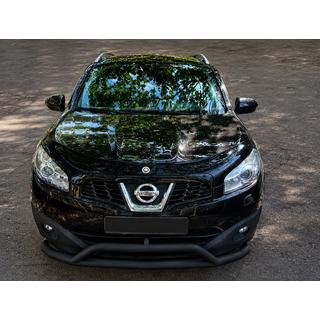 Frontbåge Black (rostfritt stål) Nissan Qashqai 2007–2010