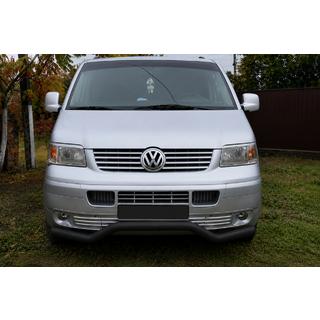 Frontbåge Wave ST007 Black (rostfritt stål) Volkswagen T5 Transporter 2003–2010 foto 3
