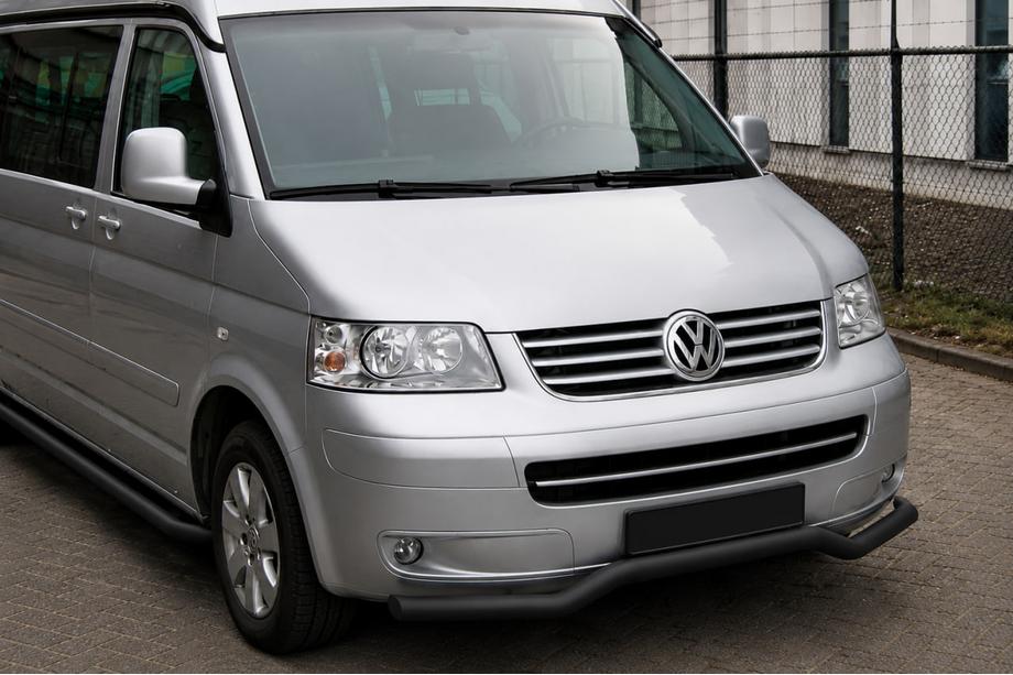 Volkswagen T5 Caravelle 2004–2010 Frontbåge Wave ST007 Black (rostfritt stål) Image