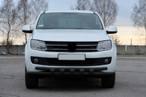 Volkswagen Amarok 2010–2022 Frontbåge F3-08.7 Black (rostfri) foto 3