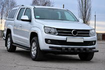 Volkswagen Amarok 2010–2022 Frontbåge F3-08.7 Black (rostfri) foto 4