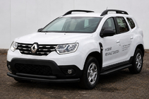 Renault Duster 2018–2024 Frontbåge F3-10 Black (rostfritt stål) foto 1
