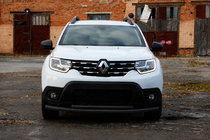 Renault Duster 2018–2024 Frontbåge F3-10 Black (rostfritt stål) foto 2