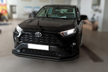 Toyota Rav 4 2019–2025 Frontbåge F3-10 Black (rostfritt stål) foto 3