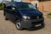 Volkswagen T5 2010–2015 Frontbåge F3-42 Black (rostfritt stål) foto 3