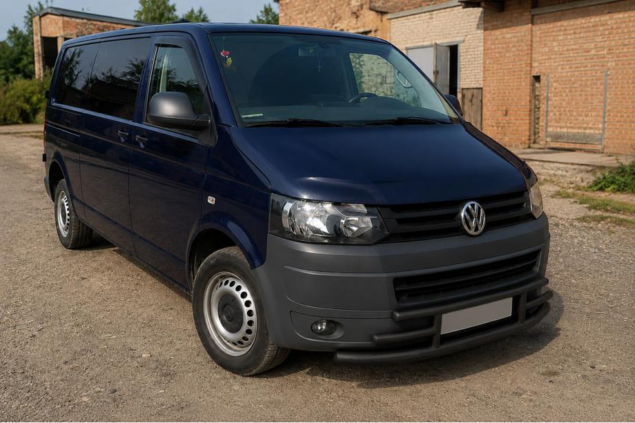 Volkswagen T5 2010–2015 Frontbåge F3-42 Black (rostfritt stål) Foto 3