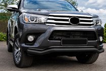 Toyota Hilux 2015– Frontbåge ST007 Black (rostfritt stål) foto 1