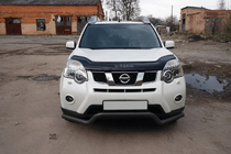 Nissan X-trail T31 2007–2014 Frontbåge ST007 Black (rostfritt stål) foto 2