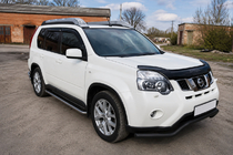 Nissan X-trail T31 2007–2014 Frontbåge ST007 Black (rostfritt stål) foto 1