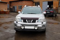 Nissan X-trail T30 2002–2007 Frontbåge ST007 Black (rostfritt stål) foto 3