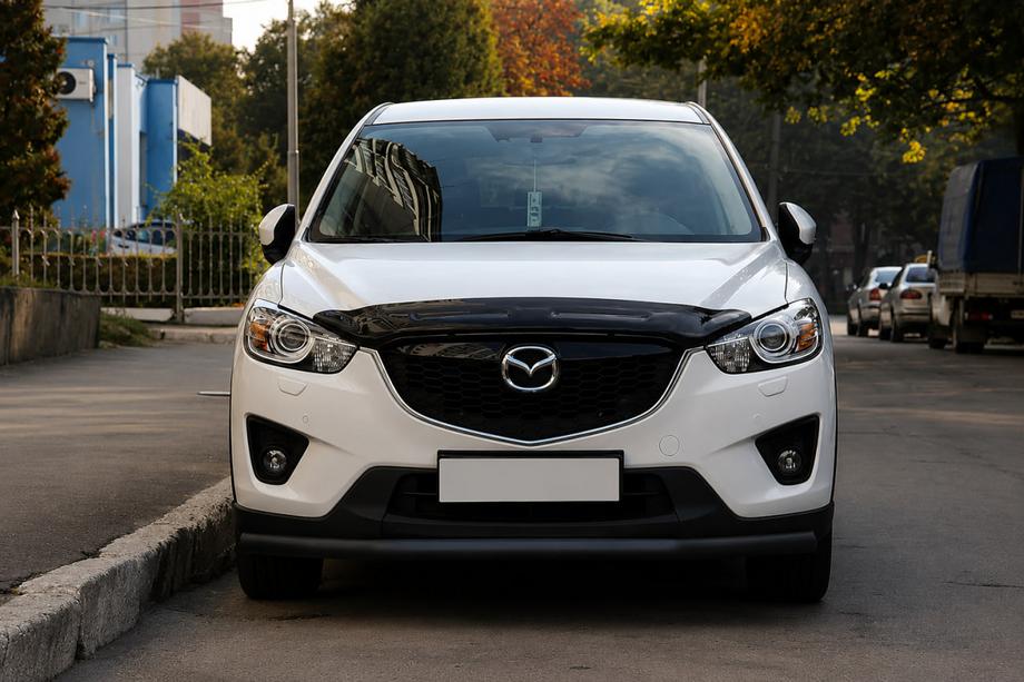 Mazda CX-5 2012–2017 Frontbåge ST008 Black (rostfritt stål) Foto 1