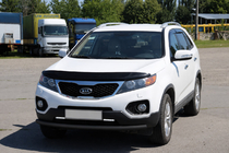 Kia Sorento II XM 2009–2014 Frontbåge ST008 Black (2010-2013, rostfritt stål) foto 2