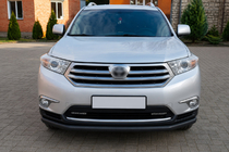 Toyota Highlander 2008–2013 Frontbåge ST008 Black (2010-2013, rostfritt stål) foto 2