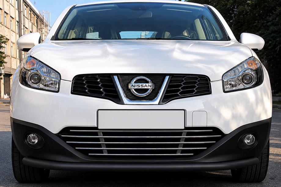 Nissan Qashqai 2014–2021 Frontbåge ST008 Black (2014-2017, rostfri) Image