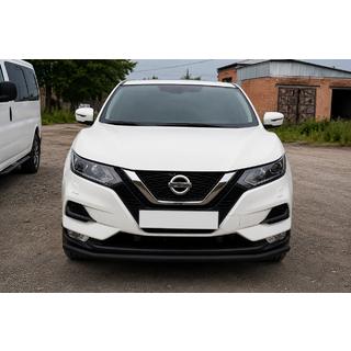Frontbåge ST008 Black (2017-2021, rostfritt stål) Nissan Qashqai 2014–2021 foto 1