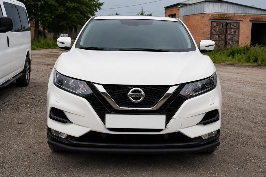 Nissan Qashqai 2014–2021 Frontbåge ST008 Black (2017-2021, rostfritt stål) Foto 1