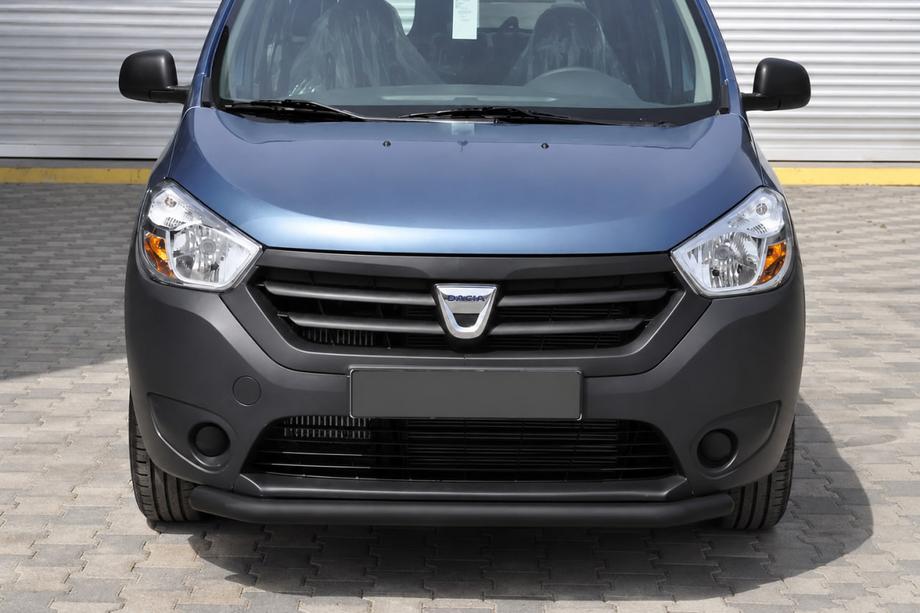 Dacia Dokker 2013–2022 Frontbåge ST008 Black (rostfritt stål) Image