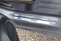 Nissan X-trail T32/Rogue 2014–2021 Instegsskydd OmsaLine (4 st, rostfritt stål) foto 2