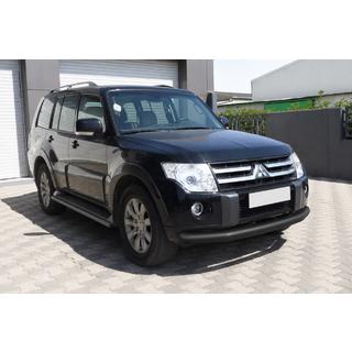 Frontbåge ST008 Black (rostfritt stål) Mitsubishi Pajero Wagon III 1999–2006 foto 3