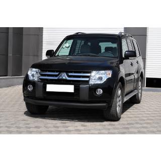 Frontbåge ST008 Black (rostfritt stål) Mitsubishi Pajero Wagon III 1999–2006 foto 1