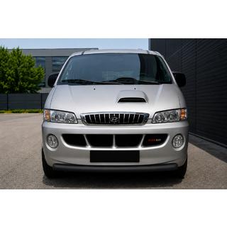 Frontbåge ST008 Black (rostfritt stål) Hyundai H200, H1, Starex 1998–2007
