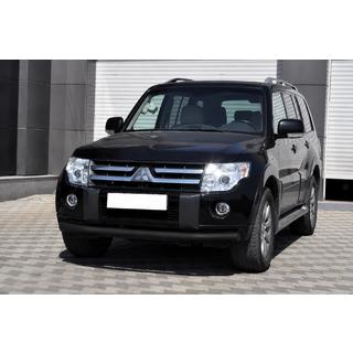 Frontbåge ST008 Black (rostfritt stål) Mitsubishi Pajero Wagon IV 2006–2021 foto 2