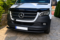 Mercedes Sprinter W907/W910 2018– Frontbåge ST008 Black (rostfritt stål) foto 1
