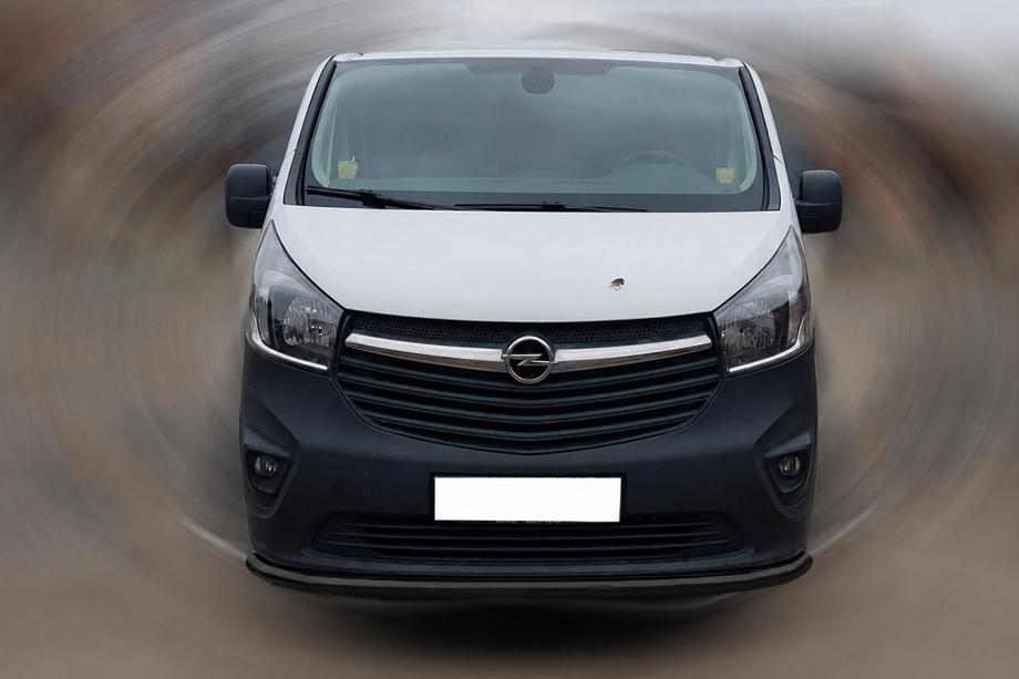 Nissan NV300/Primastar 2016– Frontbåge ST008 Black (rostfritt stål) Image