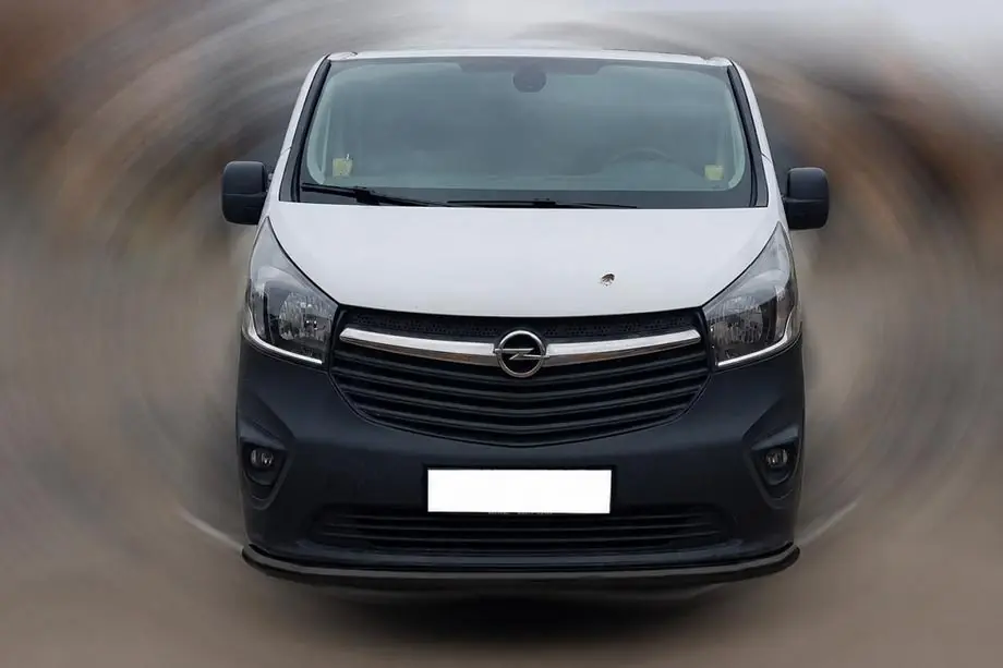Renault Trafic 2015– Frontbåge ST008 Black (rostfritt stål) Image