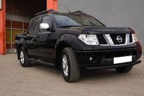 Nissan Navara 2006–2015 Frontbåge ST008 Black (rostfritt stål) foto 2