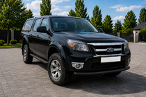 Ford Ranger 2007–2011 Frontbåge ST008 Black (rostfritt stål) foto 3