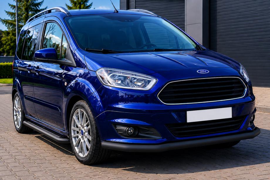 Ford Courier 2014–2023 Frontbåge ST008 Black (rostfritt stål) Image