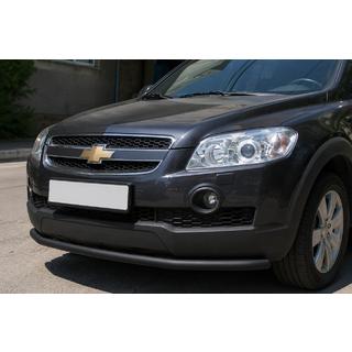 Frontbåge ST008 Black (rostfritt stål) Chevrolet Captiva 2006–2019 foto 1