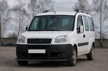 Fiat Doblo I 2001–2005 Frontbåge ST008 Black (rostfritt stål) foto 1
