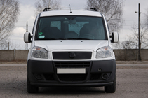 Fiat Doblo I 2001–2005 Frontbåge ST008 Black (rostfritt stål) foto 2
