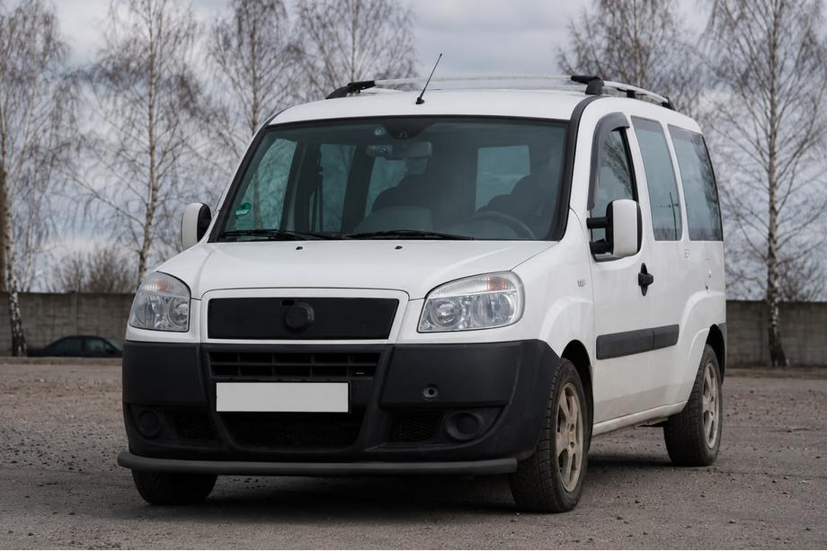 Fiat Doblo I 2001–2005 Frontbåge ST008 Black (rostfritt stål) Image