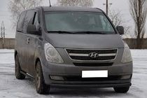 Hyundai H300, H1, Starex 2008–2020 Frontbåge ST008 Black (rostfritt stål) foto 2