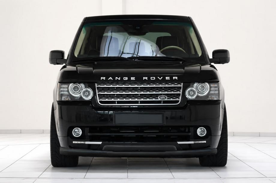 Range Rover III L322 2002–2012 Frontbåge ST008 Black (rostfritt stål) Image