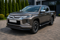 Fiat Fullback 2016– Frontbåge ST008 Black (rostfritt stål) foto 2