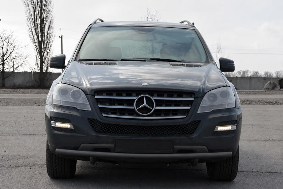 Mercedes ML W164 2005–2011 Frontbåge ST008 Black (rostfritt stål) Image